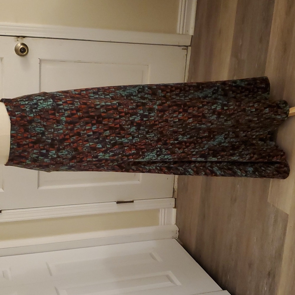 LulaRoe Geo Print Maxi Skirt